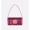 Sac à rabat Miss Dior rose