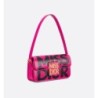 Sac à rabat Miss Dior rose