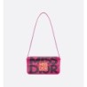 Sac à rabat Miss Dior rose