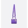 Sac Lady Dior My ABCDior Small violet