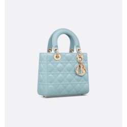 Sac Lady Dior My ABCDior Small bleu