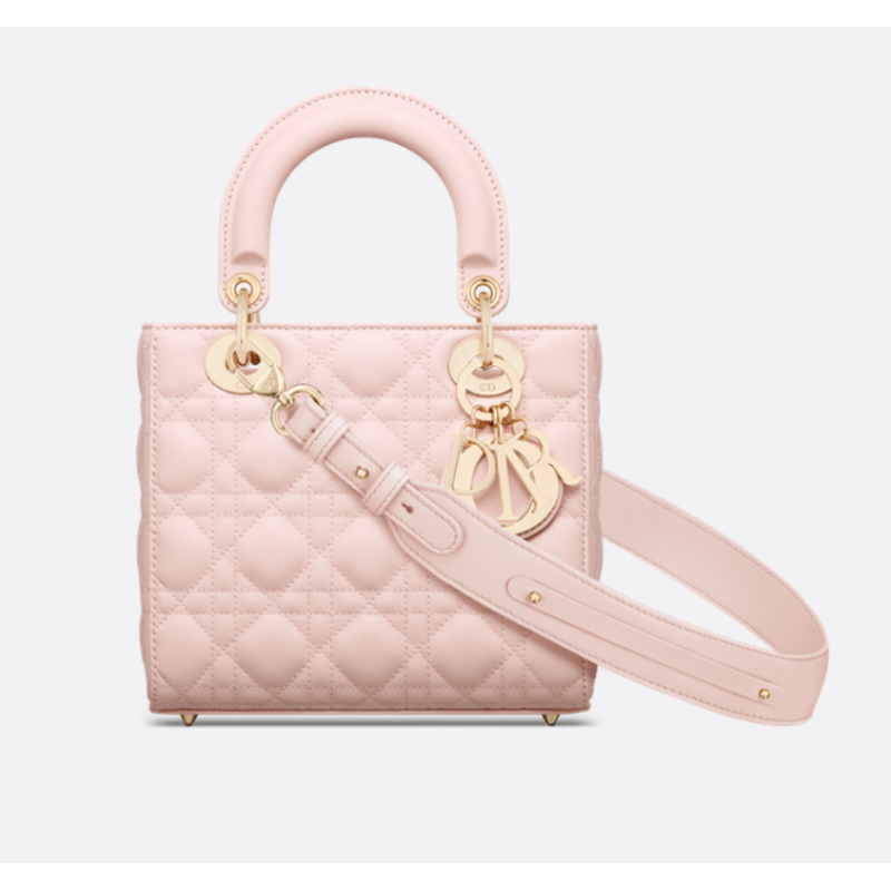Sac Lady Dior My ABCDior Small rose