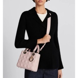 Sac Lady Dior My ABCDior Small rose