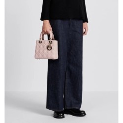 Sac Lady Dior My ABCDior Small rose