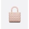 Sac Lady Dior My ABCDior Small rose