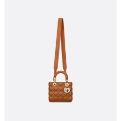 Sac Lady Dior My ABCDior Small saddle