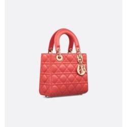 Sac Lady Dior My ABCDior Small rouge