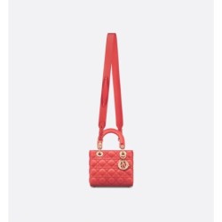 Sac Lady Dior My ABCDior Small rouge