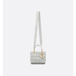 Sac Lady Dior My ABCDior Small gris