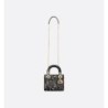 Sac Lady Dior Mini résine blanche