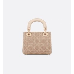 Sac Lady Dior Mini caramel beige